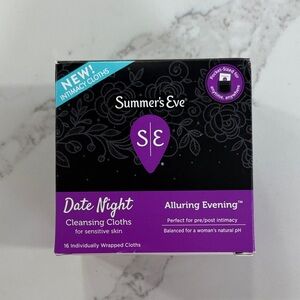 Summer’s Eve Date Night Cleansing Cloths - 15 Wipes